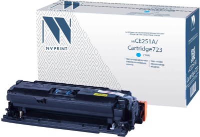 Картридж NVP совместимый HP CE251A/CANON723 Cyan для LJ Color CM3530/CP3525/LBP7750/7750CDN (7000