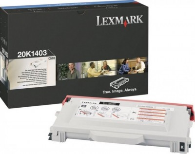 20K1403 оригинальный картридж Lexmark для принтера Lexmark C510 black, 10000 страниц