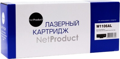 Картридж NetProduct W1106AL (N-W1106AL) для HP LaserJet 107a/ 107r/ 107w/ MFP135a/ 135r/ 135w, 5K (с чипом)