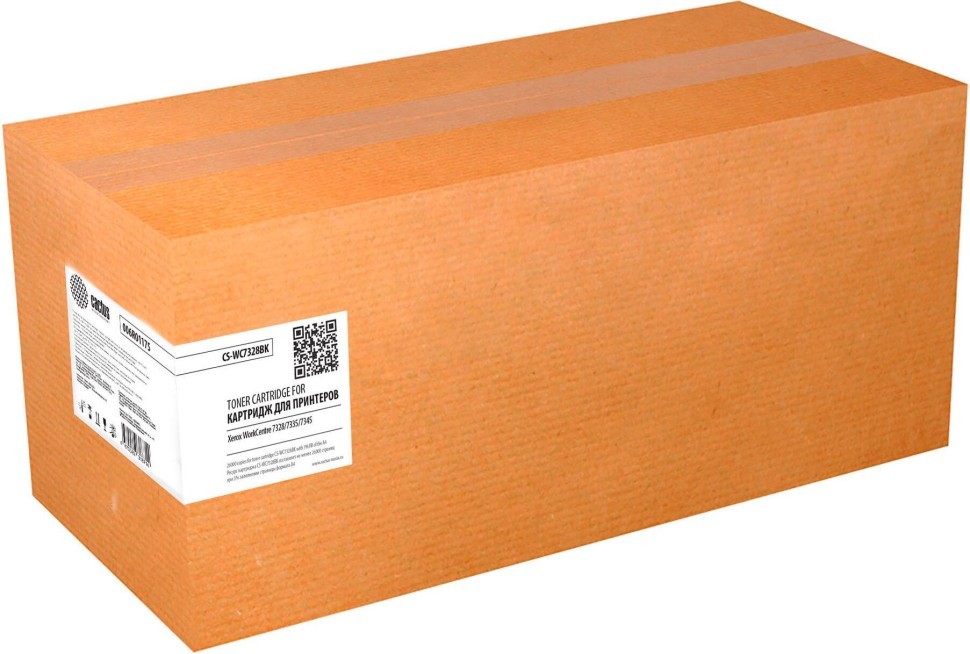 Картридж Cactus 006R01175 (CS-WC7328BK) Black для Xerox WorkCentre 7328/ 7335/ 7345, чёрный, 26000 стр.