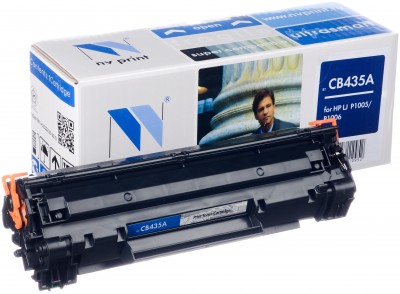 Картридж NV Print CB435A (35A) для HP LaserJet P1002, P1003, P1004, P1005, P1006, P1007, P1008, P1009 черный 1500 копий совместимый