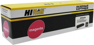 Картридж Hi-Black (HB-CF543X) для HP CLJ Pro M254nw/ dw/ M280nw/ M281fdn/ M281fdw, M, 2,5K