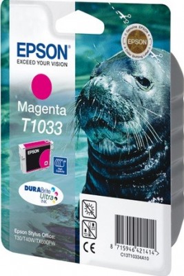 Картридж T1033 C13T10334A10 Epson ST C110/T30/T40W/T1100 пурпурный (увелич. емкости) ТЕХН