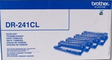 DR-241CL оригинальный драм-картридж для принтеров Brother HL-3140CW/ 3170CDW/ DCP9020CDW/ MFC9330CDW (15 000 стр. комплект 4шт) 