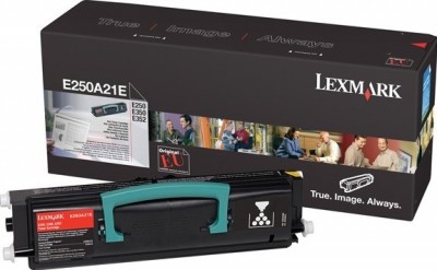 E250A21E оригинальный картридж Lexmark для принтера Lexmark E250, black, 3500 страниц