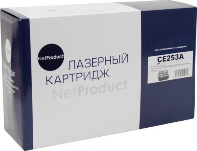 Картридж NetProduct (N-CE253A) для HP CLJ CP3525/ CM3530, Восстановленный, M, 7K
