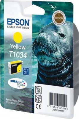 Картридж T1034 C13T10344A10 Epson ST C110/T30/T40W/T1100 желтый (увелич. емкости) ТЕХН