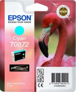 Картридж T0872 Epson ST PHOTO R1900 голубой ТЕХН (6034)