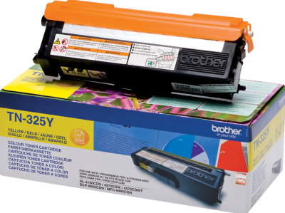 TN-325Y оригинальный картридж Brother для принтеров Brother HL-4150CDN/ MFC-9465CDN yellow (3 500 стр.)