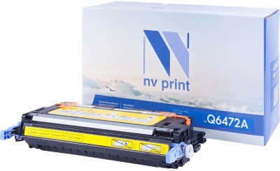 Картридж NV Print Q6472A Yellow для HP Color LJ 3600, 4 000 к.