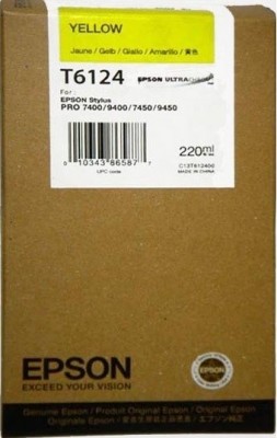 C13T613400 Картридж Epson для Stylus Pro 4450 (yellow) 110 мл.