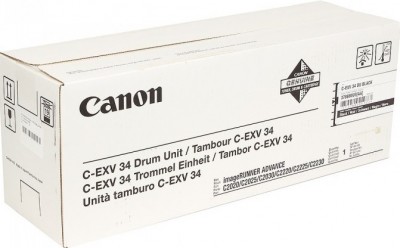 Canon 3786B003AA Барабан C-EXV34 черный для Canon iR ADV C2220L/C2220i/C2225i (43000 стр.) C2230i (61000 стр.)