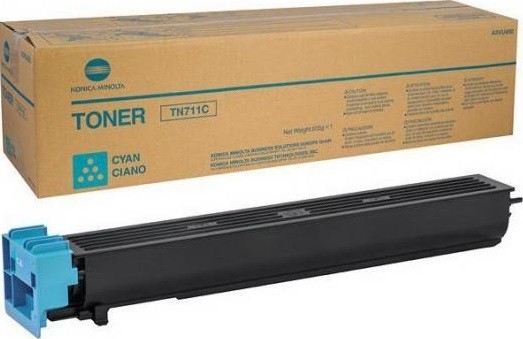 Konica-Minolta A3VU450 Картридж TN-711, Cyan {C654/C754 (31500стр.)}