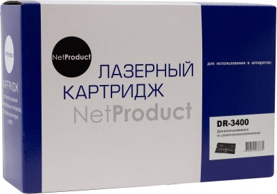 Драм-юнит NetProduct (N-DR-3400) для Brother HL-L5000/ 5100/ 5200/ 6250/ 6300/ 6400, 30K