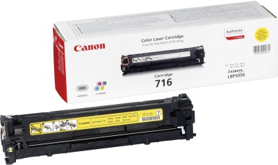 Canon 716Y 1977B002 оригинальный картридж для принтера Canon i-Sensys LBP-5050, MF-8030CN, MF-8050CN yellow 1500 страниц