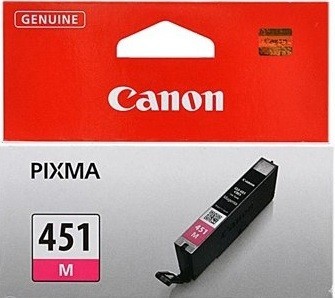 6525B001 Canon CLI-451M Картридж для PIXMA iP7240/MG6340/MG5440, Пурпурный (Magenta), 319стр.