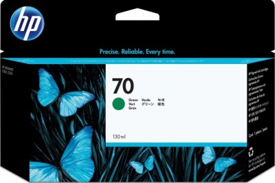 Картридж HP №70 для DJ Z2100/3100 (C9457A) зеленый, 130ml (техно) 1000461    
