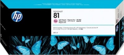 Картридж №81 для  HP DJ 5000 (C4935A) светло-красный ТЕХНОЛОГИЯ ОРИГ