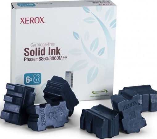 Картридж XEROX PHASER 8860 (108R00817) голубые чернила (6шт) 