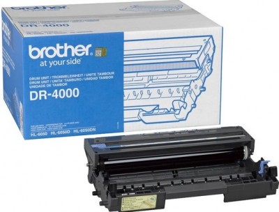 DR-4000 оригинальный драм-картридж для принтеров Brother HL-6050/ 6050D/ 6050DN black (30 000 стр.) 