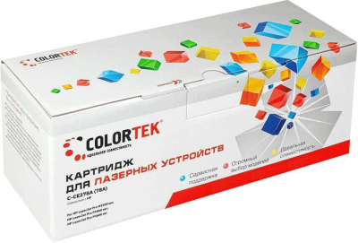 Картридж Colortek CE278A (CT-CE278A) для принтеров HP LaserJet Pro P566/ P606/ M1536, Canon i-Sensys MF4410/ MF4430/ MF4550/ MF4730,  2 100 стр.