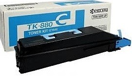 TK-880C (1T02KACNL0) оригинальный картридж Kyocera для принтера Kyocera FS-C8500DN, cyan (18000 стр.)
