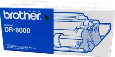 DR-8000 оригинальный драм-картридж для принтеров Brother MFC-4800/ MFC-9030/ MFC-9070/ MFC-9160/ MFC-9180/ FAX-2850/ FAX-8070P black (10 000 стр.) 
