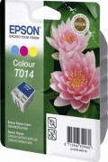 Картридж Epson C13T01440110 T014 25ml цветной 180 копий