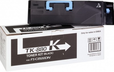 TK-880K (1T02KA0NL0) оригинальный картридж Kyocera для принтера Kyocera FS-C8500DN, black (25000 стр.)