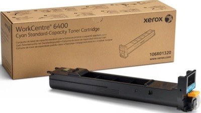 Картридж XEROX WorkCenter 6400 тонер-картр (106R01320) голубой 8k
