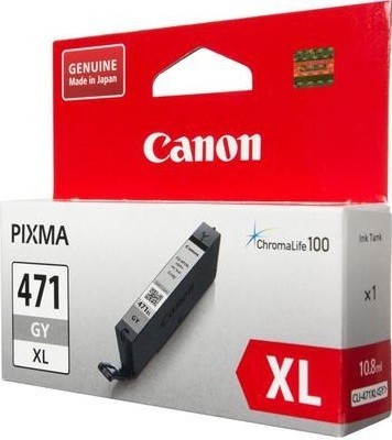 0350C001 Canon CLI-471XLGY Картридж для PIXMA MG5740/MG6840/MG7740, серый