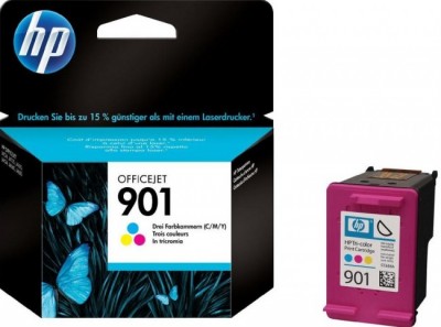 Картридж HP №901 для Officejet J4524/J4540/DJ F4200/F4283/F4285/D2563 (CC656AE) цв (техно) 1000356