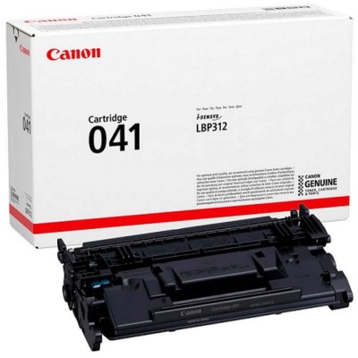 Canon 041Bk (0452C002) оригинальный картридж для Canon i-SENSYS LBP 312x, black, 10 000 страниц