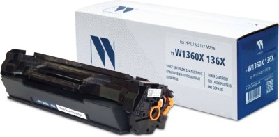 Картридж NV Print W1360X (NV-W1360X) (без гарантии) для HP LaserJet M207d/ 207dw/ M211d/ M211dw/ MFP M236sdw, чёрный, 2,6K