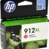 Картридж HP №912XL (3YL82AE) Magenta оригинальный для HP OfficeJet Pro 8012/ 8013/ 8014/ 8022/ 8023, пурпурный, увеличенный, 825 стр.