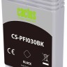 Картридж Cactus PFI-030BK (CS-PFI030BK) Black для Canon imagePROGRAF TA-20/ TA-30/ TM-240/ TM-340, чёрный, 55 мл