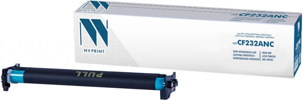 Барабан NV Print CF219A (БЕЗ ЧИПА) для принтеров HP LaserJet Pro M104a/ M104w/ M132a/ M132fn/ M132fw/ M132nw, 12000 страниц