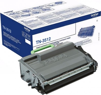 TN-3512 оригинальный картридж Brother для принтеров Brother HLL6300DW/ 6400DW/ DWT/ DCPL6600DW/ MFCL6800DW/ 6900DW black (12 000 стр.)