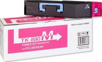 TK-880M (1T02KABNL0) оригинальный картридж Kyocera для принтера Kyocera FS-C8500DN, magenta (18000 стр.)