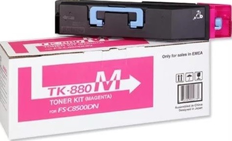 TK-880M (1T02KABNL0) оригинальный картридж Kyocera для принтера Kyocera FS-C8500DN, magenta (18000 стр.)