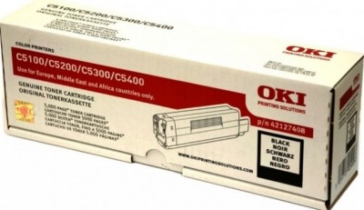 Картридж OKI C5100/5300 (42127408/42127491) черн 5k