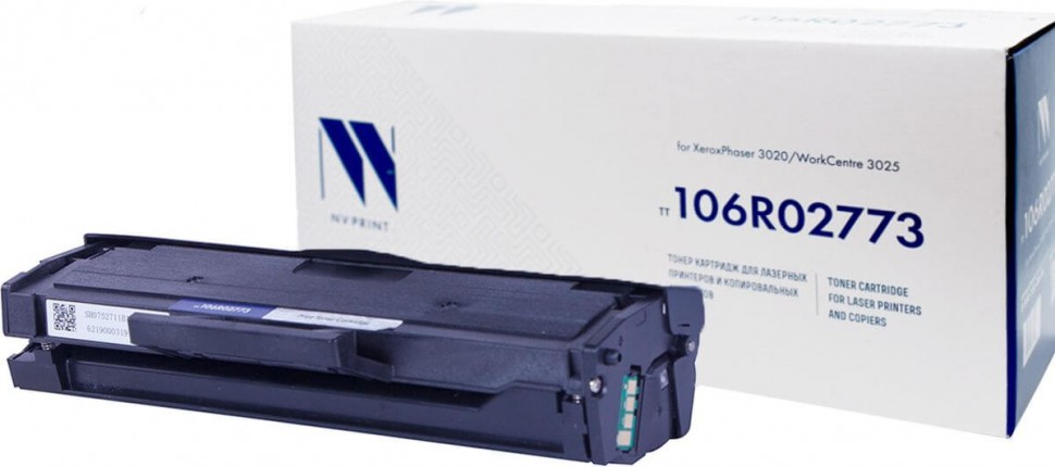 Картридж NV Print 106R02773 для принтеров Xerox Phaser 3020/ WorkCentre 3025, 1500 страниц