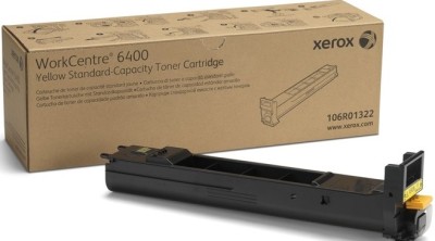 Картридж XEROX WorkCenter 6400 тонер-картр (106R01322) желтый 8k