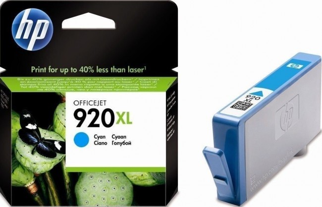 Картридж HP №920 для Officejet 6000/6500/7000 (CD972AE) голуб (техно) 4900184