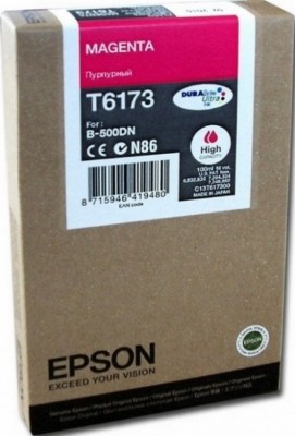 C13T617300 Картридж Epson Stylus B500 повышенной ёмкости (magenta)