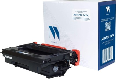 Картридж NV Print W1470X (NV-W1470XNC) (без чипа, без гарантии) для HP LaserJet Enterprise M610dn/ 611dn/ 612dn/ MFP M634/ 635, чёрный, 25200 стр.