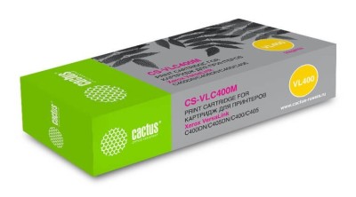 Картридж Cactus 106R03535 (CS-VLC400MRU) для Xerox VersaLink C400DN/ C405DN/ C400/ C405/ C400N/ C405N, пурпурный, 8000 стр.