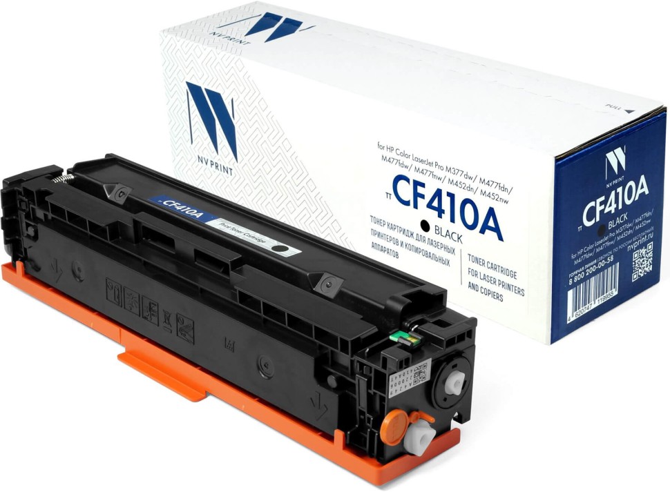Картридж NV Print CF410A для HP LJ Pro M477fdn/ M477fdw/ M477fnw/ M452dn/ M452nw Black (2300k)