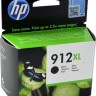 Картридж HP №912XL (3YL84AE) Black оригинальный для HP OfficeJet Pro 8012/ 8013/ 8014/ 8022/ 8023, чёрный, увеличенный, 825 стр.