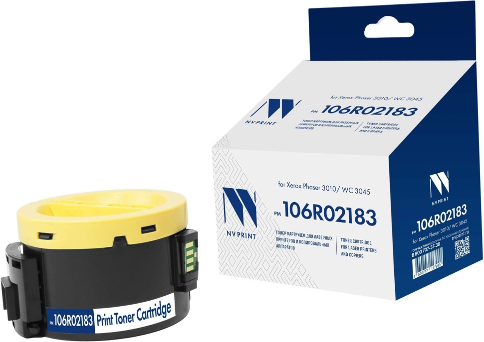 Картридж NV Print 106R02183 для Xerox Phaser 3010/3040/WC 3045 совместимый, 2 300 к.
